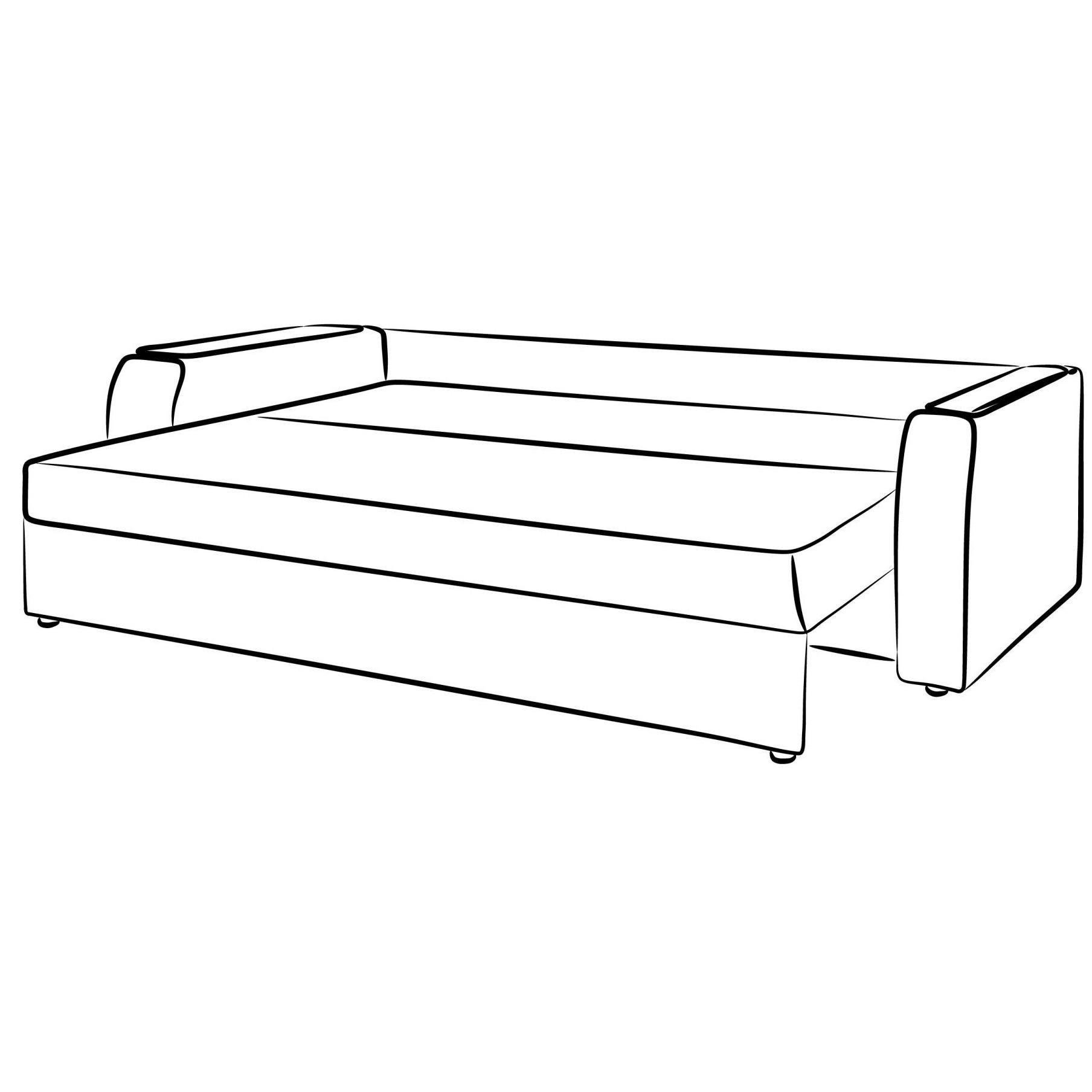 Диван раскладной Мебель-Сервис Дина выкатной ДСП/металл ткань Росто Серый - фото 2 Диван раскладной Мебель-Сервис Дина выкатной ДСП/металл ткань Росто Серый - фото 2