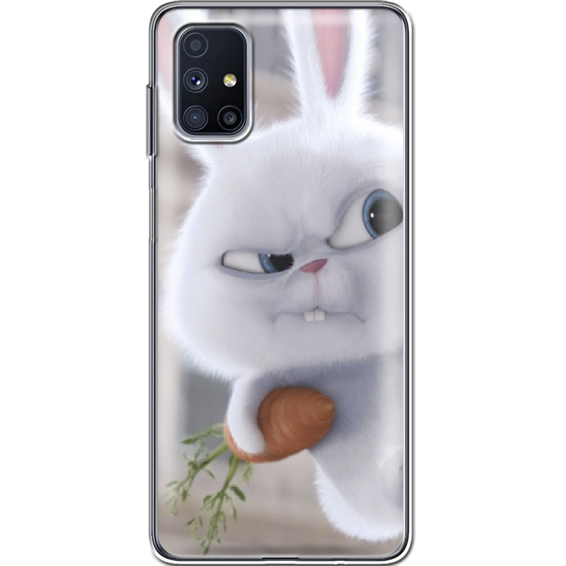 Чехол Boxface Samsung M515 Galaxy M51 Rabbit Snowball Прозрачный силикон (40937-up1116-40937)