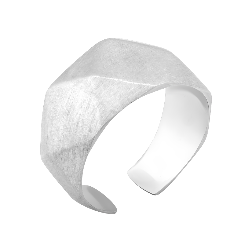 Кольцо серебряное Скифы на верхнюю фалангу без камней р. 18