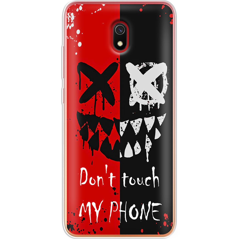 Чехол BoxFace Xiaomi Redmi 8A Bad Smile Прозрачный силикон (38341-up2468-38341)