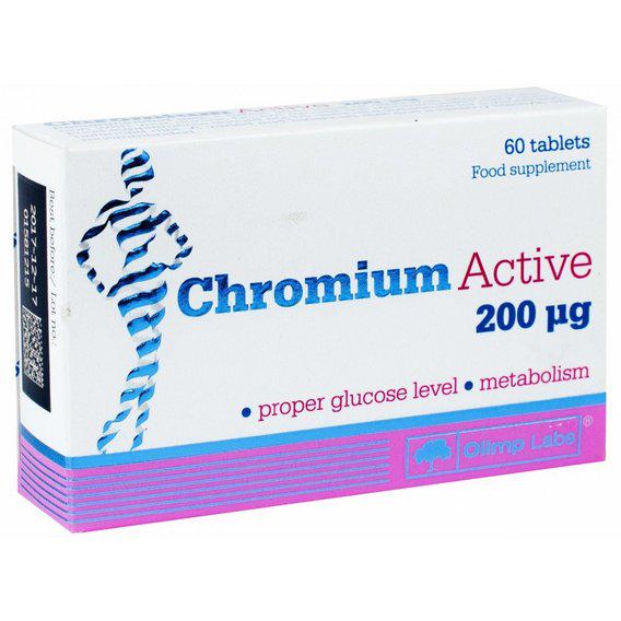 Микроэлемент Хром для спорта Olimp Nutrition Chrom Activ 200 мг 60 Caps
