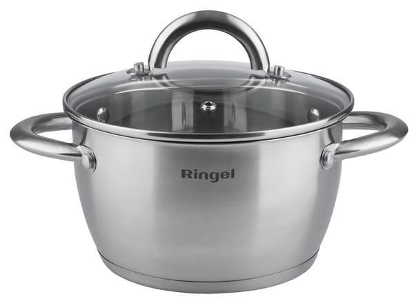 Каструля RINGEL Bonn з кришкою з нержавіючої сталі 6,1 л 24 см (RG-2003-24) Каструля RINGEL Bonn з кришкою з нержавіючої сталі 6,1 л 24 см (RG-2003-24)