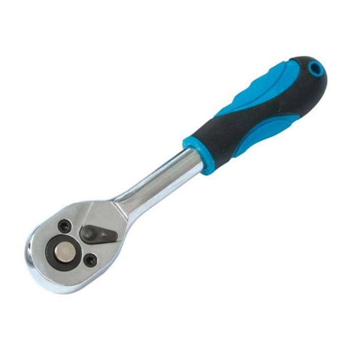 Трещотка реверсная TOOLWIZ стандартная 1/4" с неподвижной головкой 24 зуба (TZ-5914-1/4)