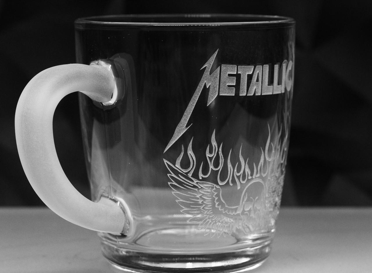 Подарочная чашка с гравировкой ''Metallica'' 320 мл (2378165071) - фото 2 Подарочная чашка с гравировкой ''Metallica'' 320 мл (2378165071) - фото 2
