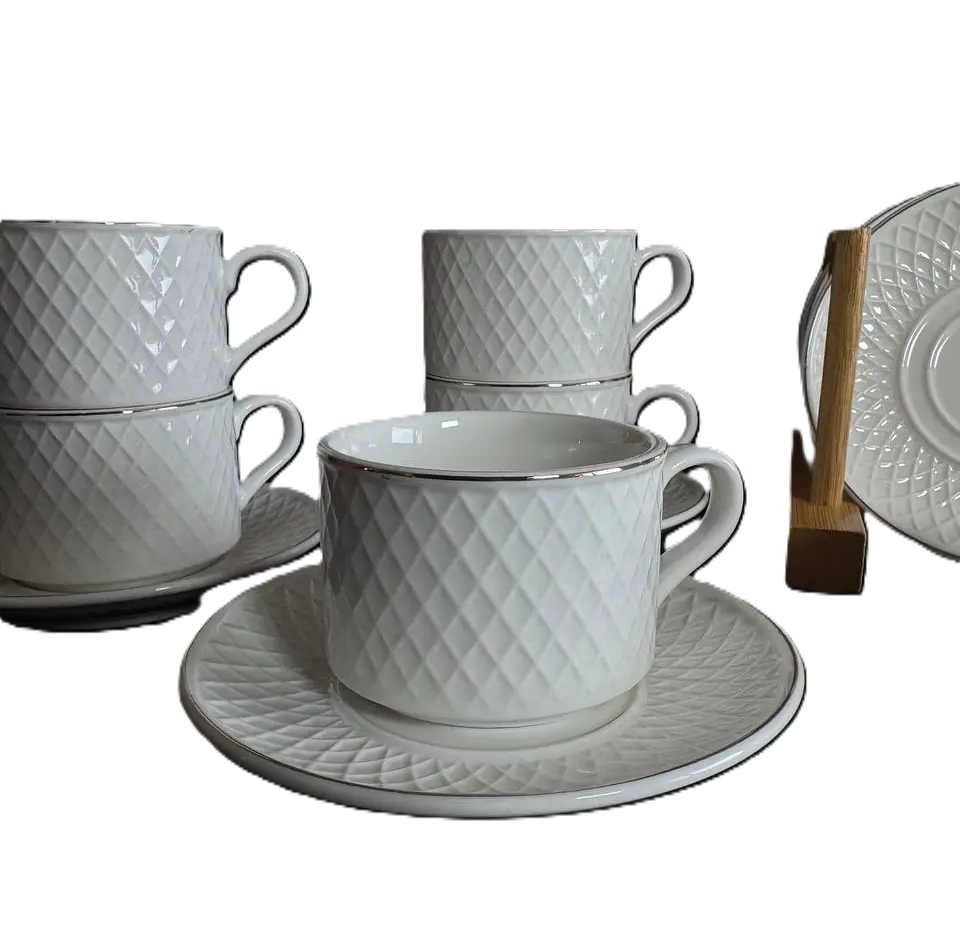 Сервиз для кофе на 6 персон 30-5 керамические 12 предметов чашки и блюдца (31887032) Сервиз для кофе на 6 персон 30-5 керамические 12 предметов чашки и блюдца (31887032)