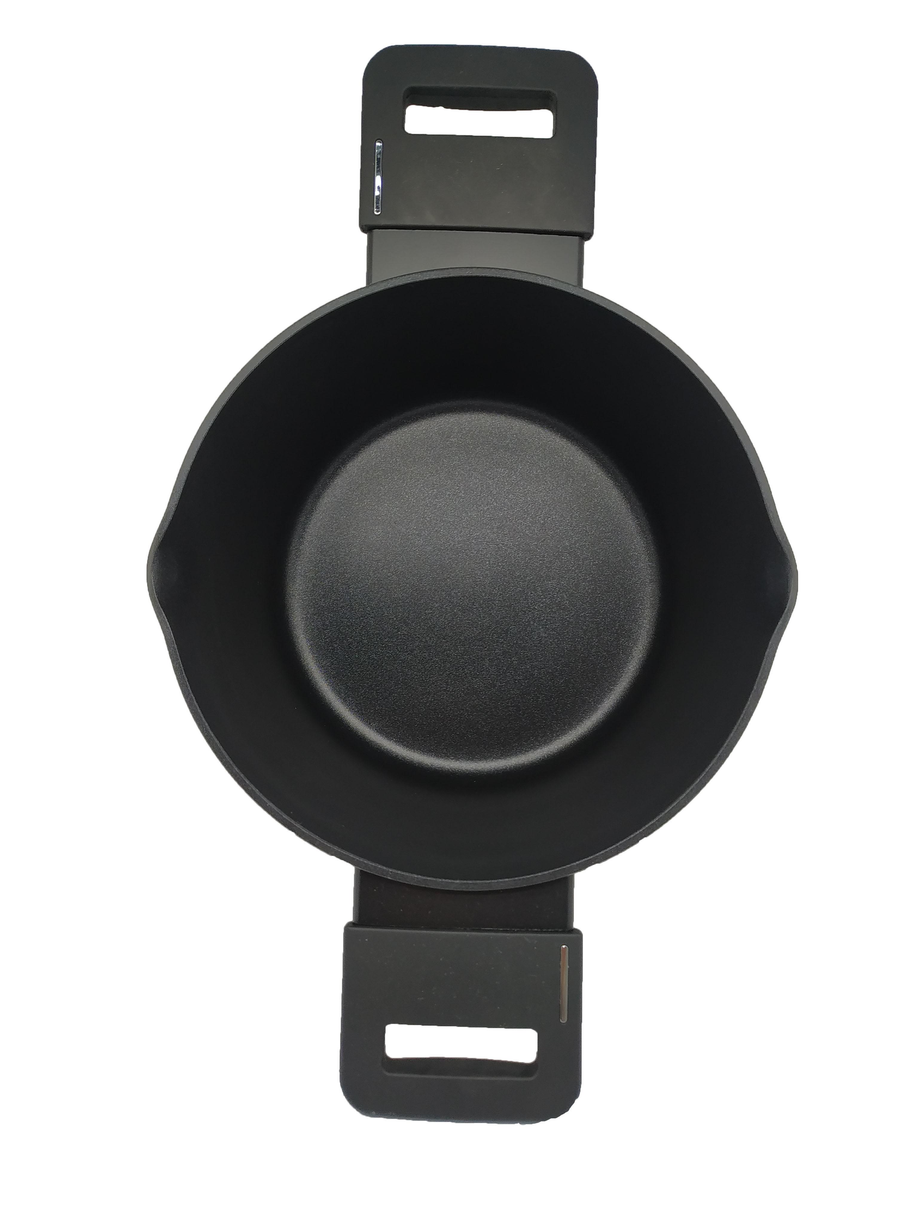 Кастрюля Krauzer Eco Line цилиндрическая алюминий 1,2 л 16 см Черный (78124) - фото 4