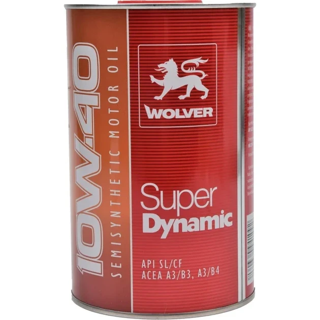 Моторне мастило WOLVER SUPER DYNAMIC SAE 10W-40 1 л (06576)