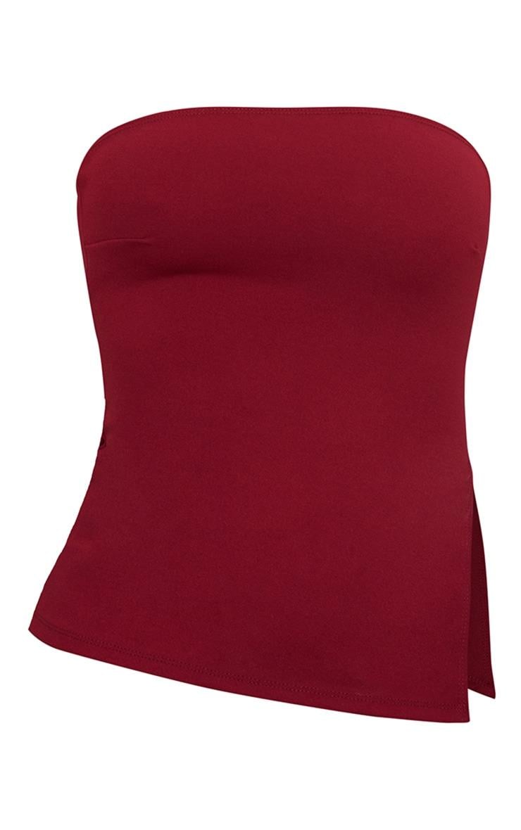 Топ PrettyLittleThing р. 44 Бордовий (865579)