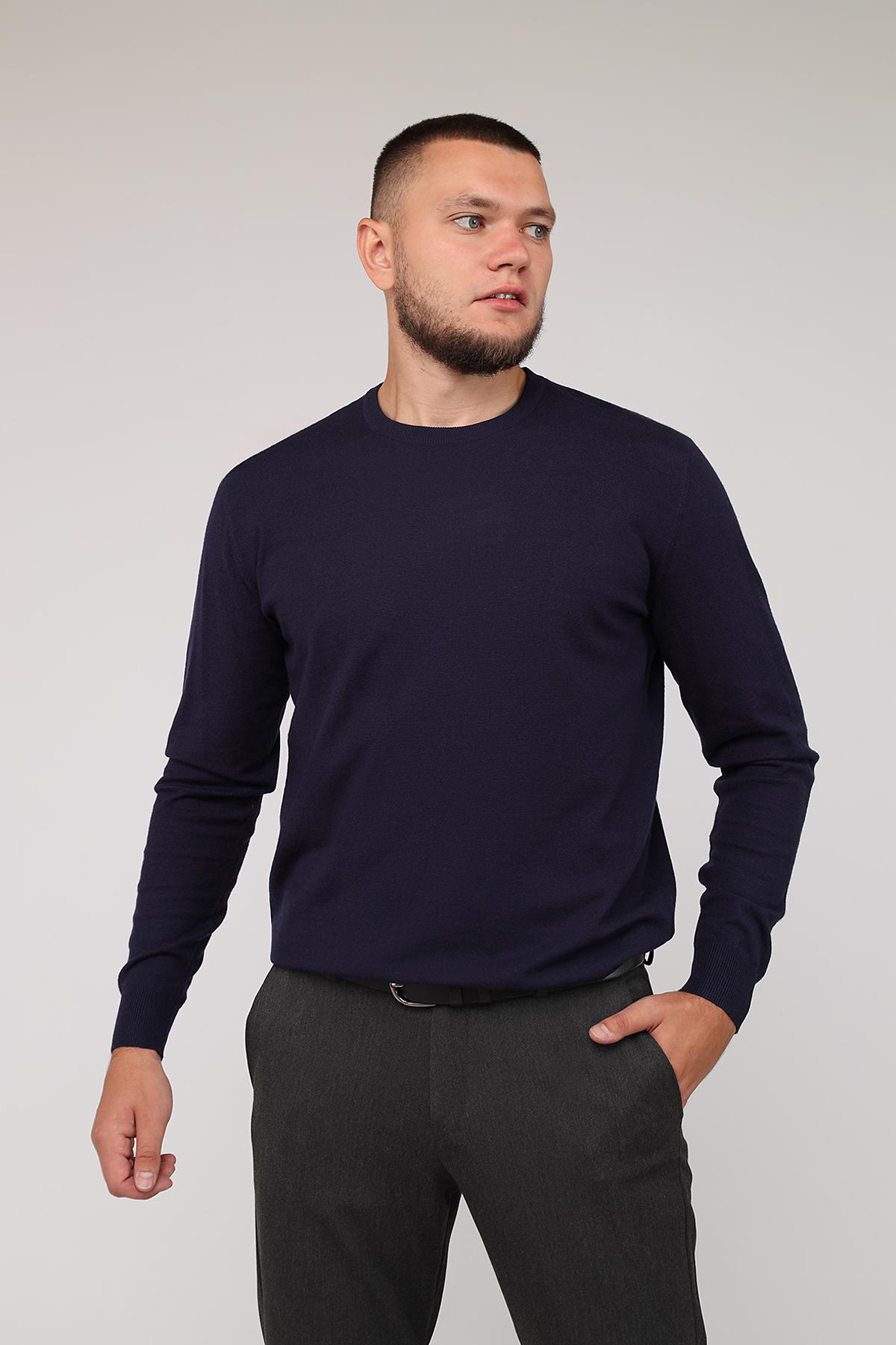 Джемпер мужской Yuki р. 52 Темно-синий (ЦБ-00275935)