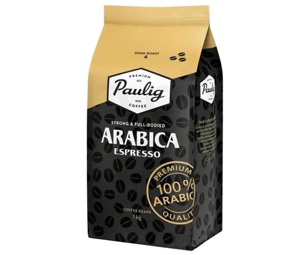 Кофе Paulig Arabica Espresso в зернах 1 кг - фото 1