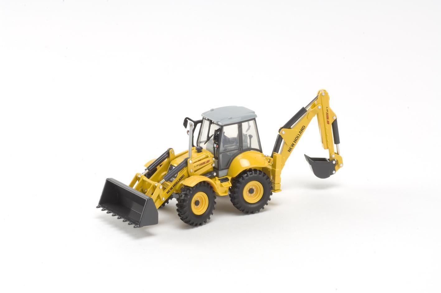 Экскаваторный погрузчик New Holland LB 115B масштабная модель 1:50
