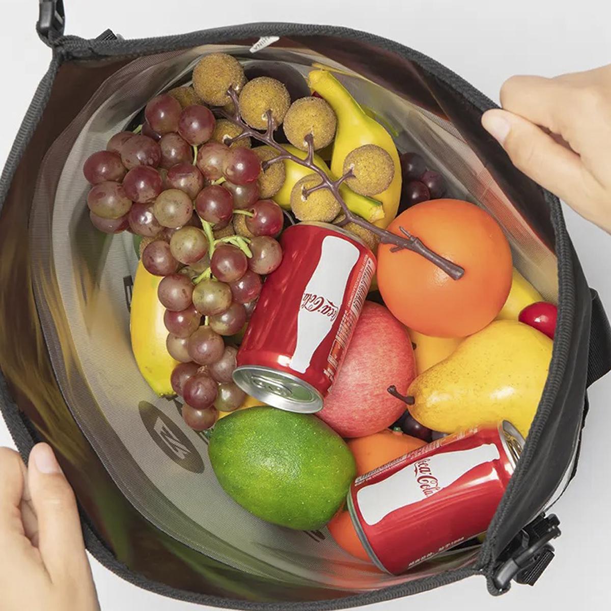 Міська сумка через плече ROCKBROS AS-058 водостійка Чорно-Сірий (RB-AS-058-4672) - фото 7