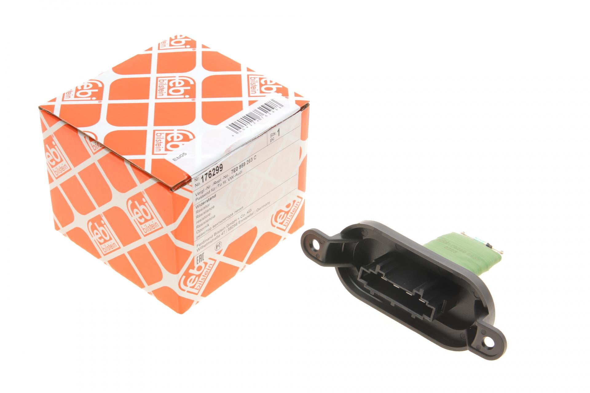 Реостат печки VW T5 1.9/2.5TDI 03 (176299 FEBI BILSTEIN)