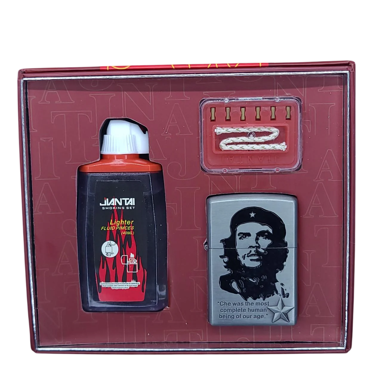 Подарочный набор ZIPPO с бензиновой зажигалкой Che Guevara №2-136 3 Red (2674068659)