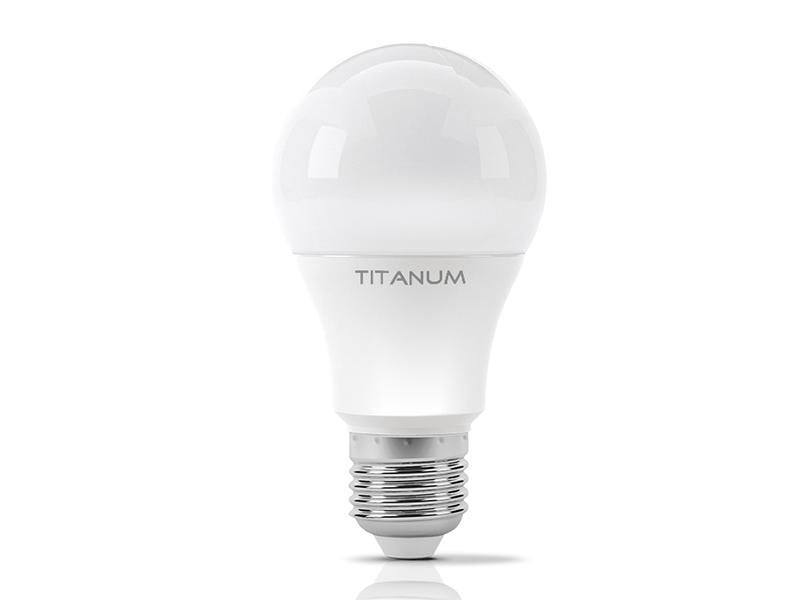 Светодиодная лампа TITANUM A60 8W E27 4100K 220V (TLA6008274)