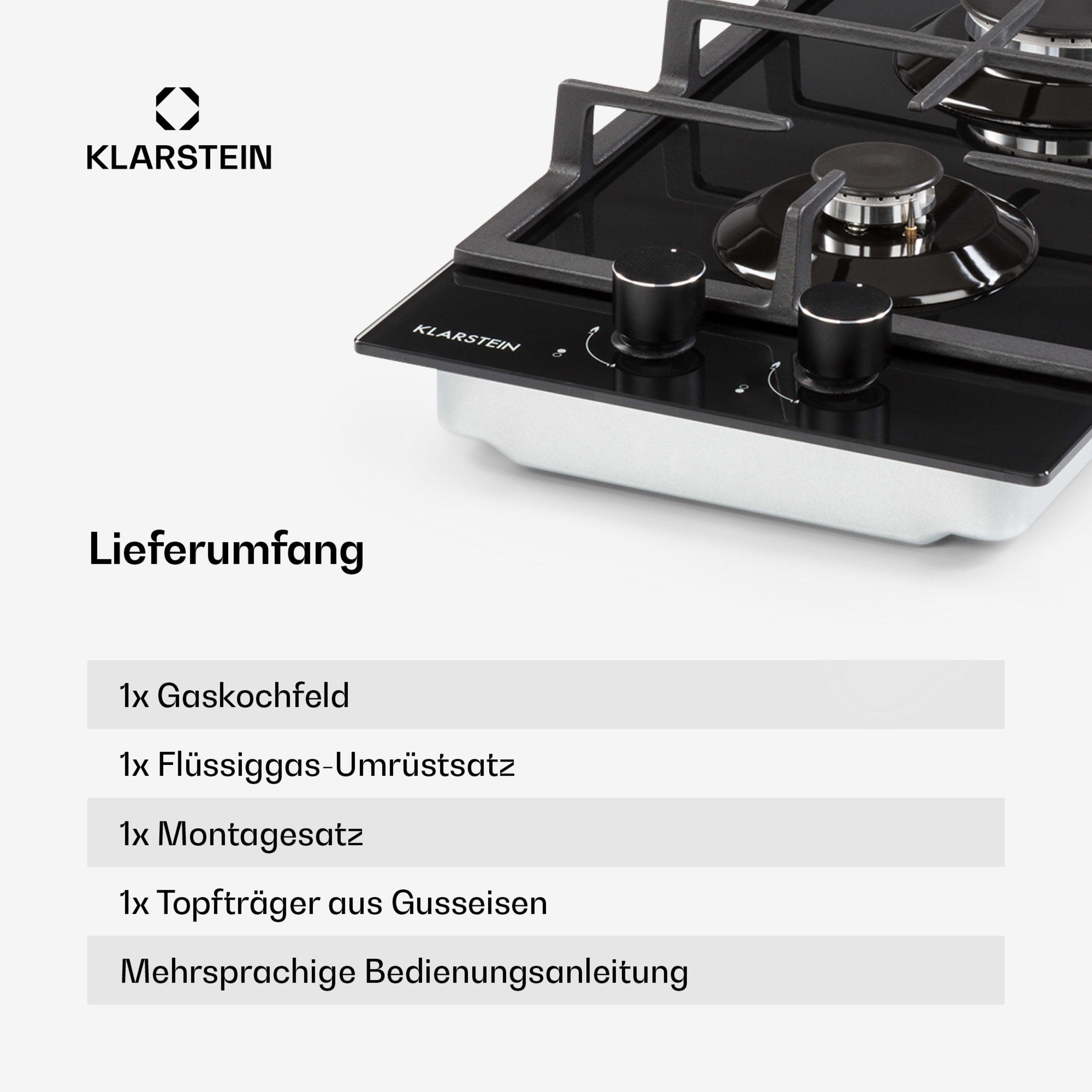 Варочная поверхность газовая KLARSTEIN Ignito (10033131) - фото 4 Варочная поверхность газовая KLARSTEIN Ignito (10033131) - фото 4