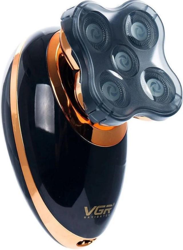 Електробритва чоловіча VGR V-316 5в1 для стрижки волосся бороди та вусів Чорний (2390000050) - фото 7 Електробритва чоловіча VGR V-316 5в1 для стрижки волосся бороди та вусів Чорний (2390000050) - фото 7