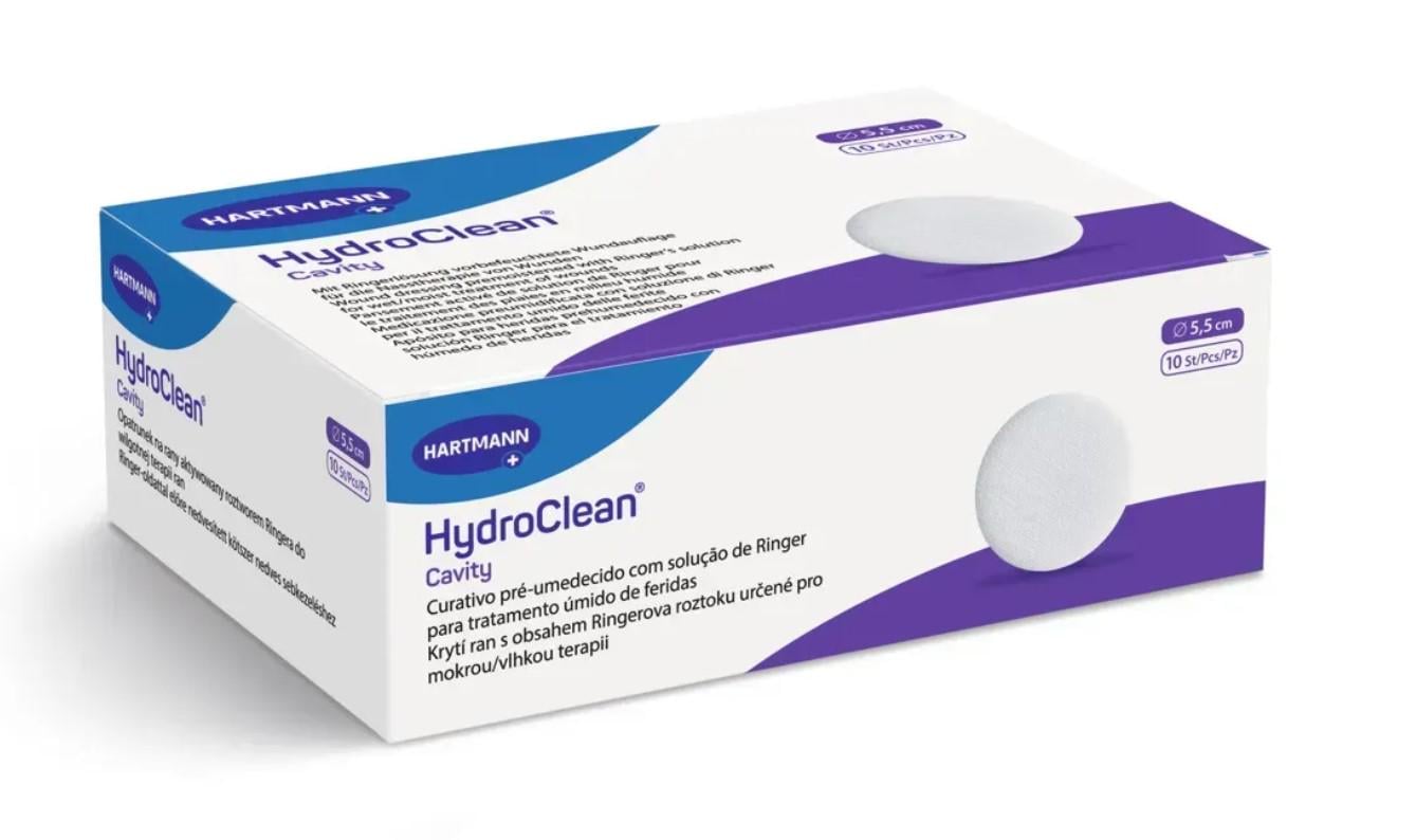 Повязка на рану активирована для терапии во влажной среде HydroClean Cavity Ø 5,5 см