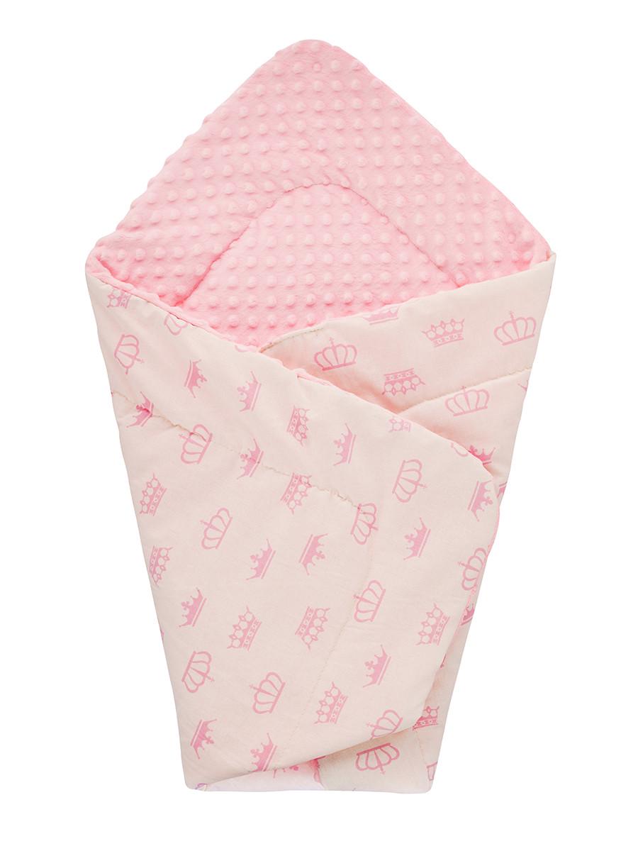 Плед дитячий DOTINEM Minky плюшевий 75х85 см Рожевий (213145-1)