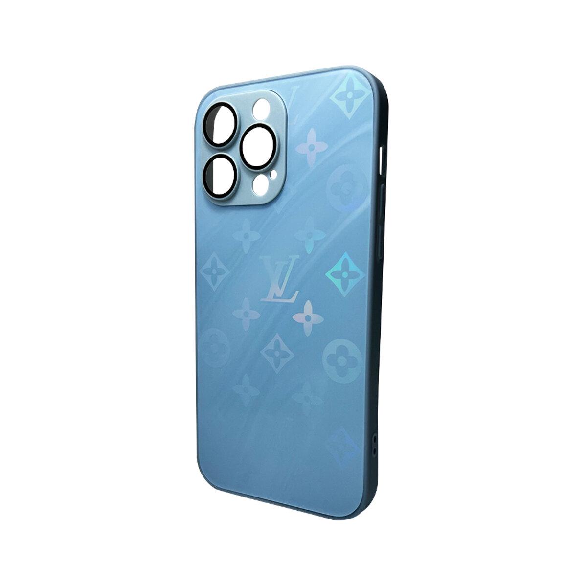 Протиударний чохол для Apple iPhone 14 Pro Max AG Glass Gradient Frame Sierra Blue
