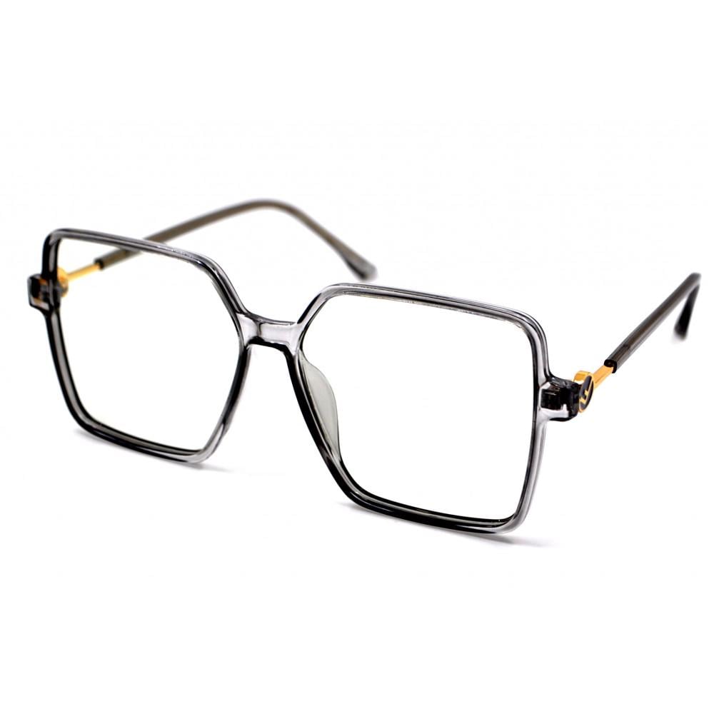 Компьютерные очки Blue Blocker пластиковая оправа TR 804P Фотохром/Хамелеон Серый Прозрачный (25087150)