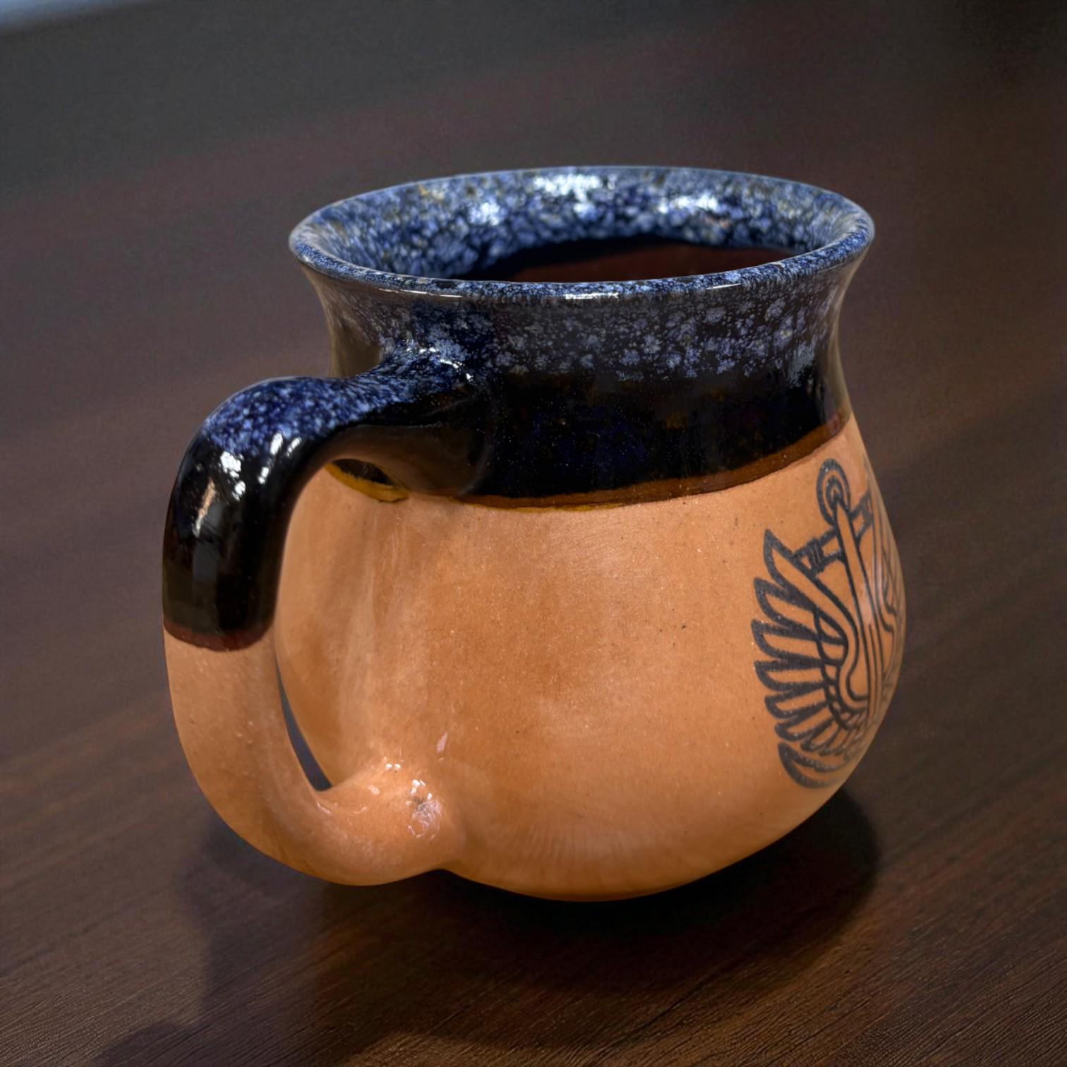 Чашка Морская пехота ручная работа 450 мл Синий (28926825) - фото 4 Чашка Морская пехота ручная работа 450 мл Синий (28926825) - фото 4