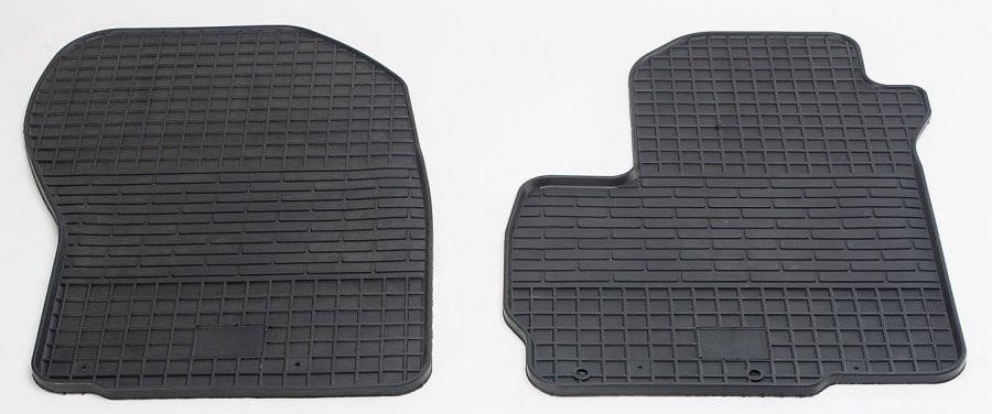 Коврики резиновые для Mitsubishi Outlander XL 07-/13-/Peugeot 4007 07-/Citroen C-crosser 07- передние 2 шт. (1013132)