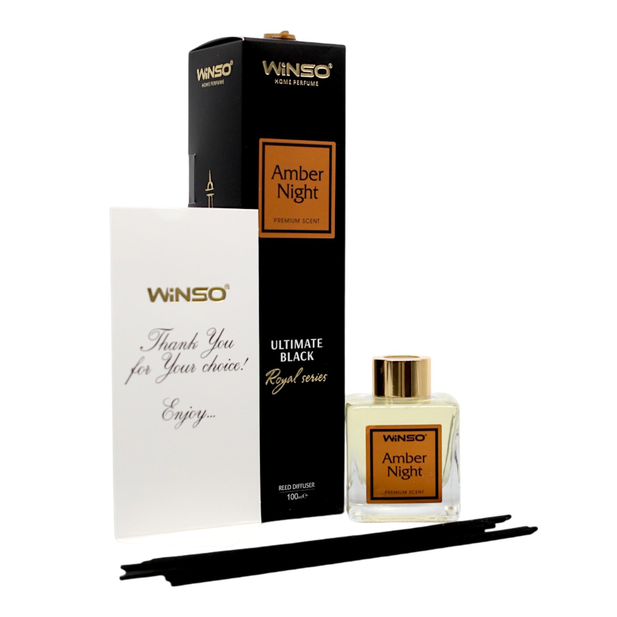 Ароматизатор для будинку Winso Ultimate Black Amber Night 100 мл (НФ-00007243)