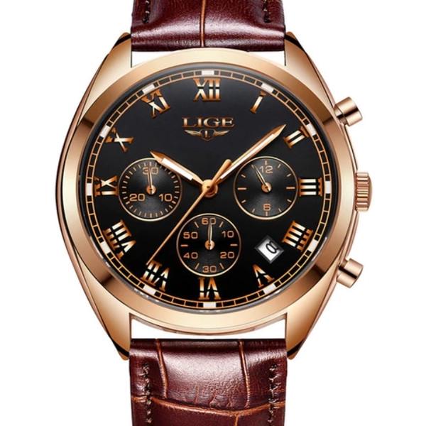 Наручные часы Lige Klaus с индикацией даты и секундомером (1150854761) - фото 2 Наручные часы Lige Klaus с индикацией даты и секундомером (1150854761) - фото 2