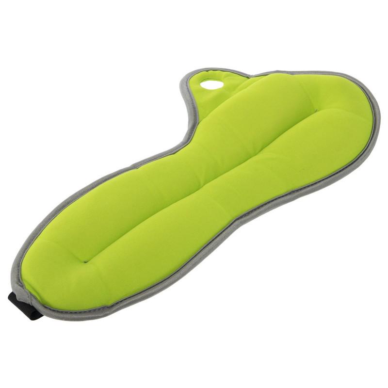 Утяжелители-манжеты для рук Zelart Pro 2х1,5 кг Салатовый/Серый (FI-1965-3_Салатовый-серый) - фото 6