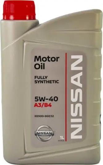 Моторное масло Nissan Motor Oil 5W-40 1 л (KE90090032) - фото 1