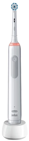 Щітка зубна електрична Oral-B D505 PRO 3 3500 Ultra Thin White - фото 3