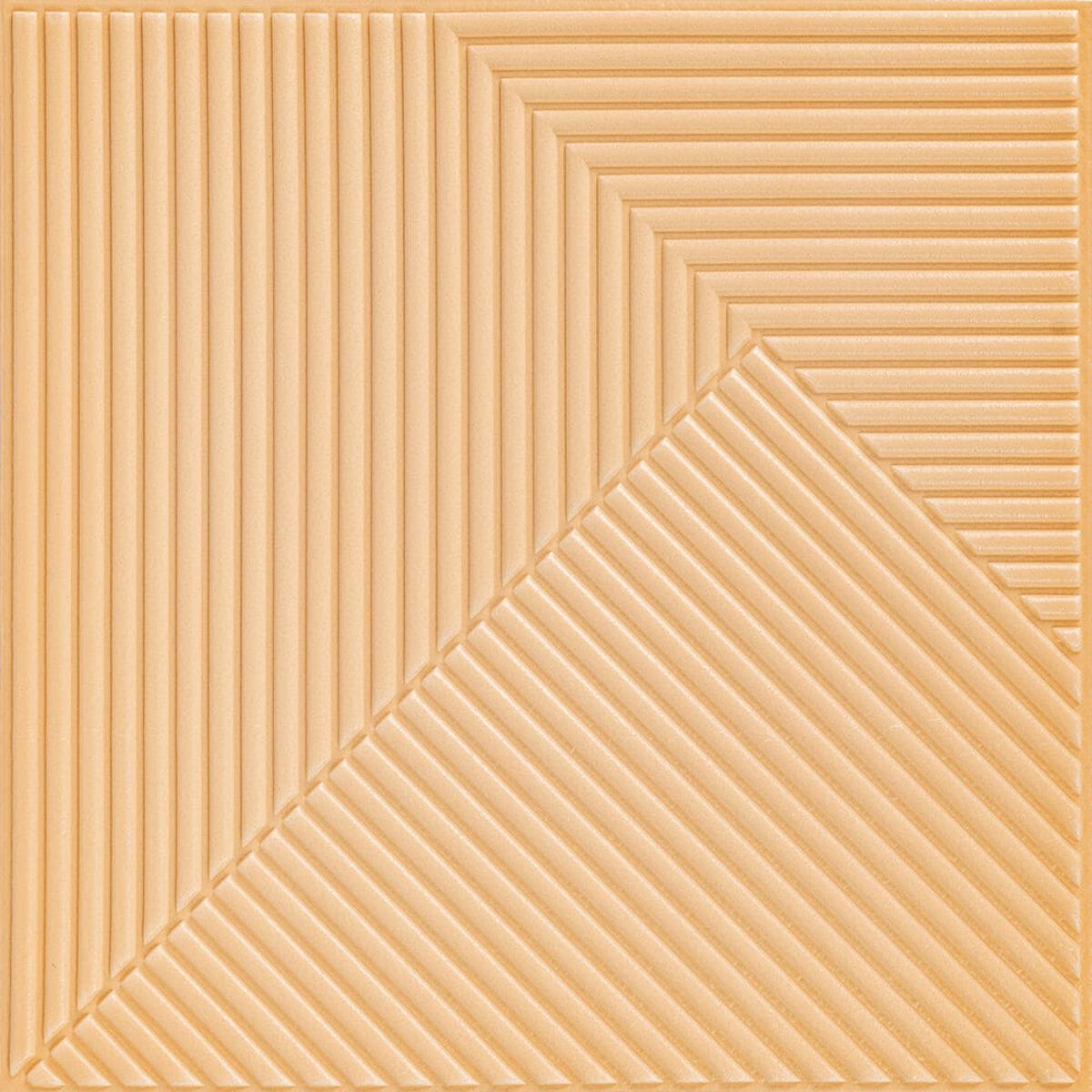 3D-панель декоративная самоклеящаяся Бамбук 500х500х5 мм Желто-песочный (SW-00002879)