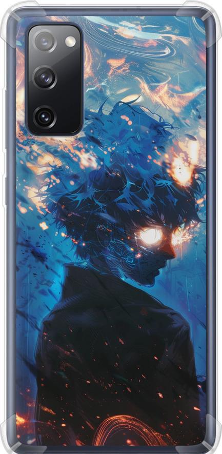 Чехол на Samsung Galaxy S20 FE G780F Сатору Годжо (6129sp-2075-42517) Чехол на Samsung Galaxy S20 FE G780F Сатору Годжо (6129sp-2075-42517)