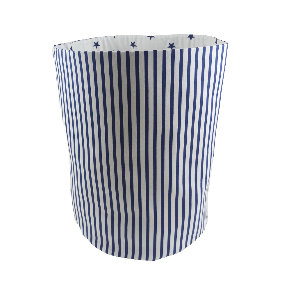 Корзин для игрушек с отворотом полоски 35х45 см хлопок (SH-3519-RFRBACO-UA-03(3) - фото 2 Корзин для игрушек с отворотом полоски 35х45 см хлопок (SH-3519-RFRBACO-UA-03(3) - фото 2