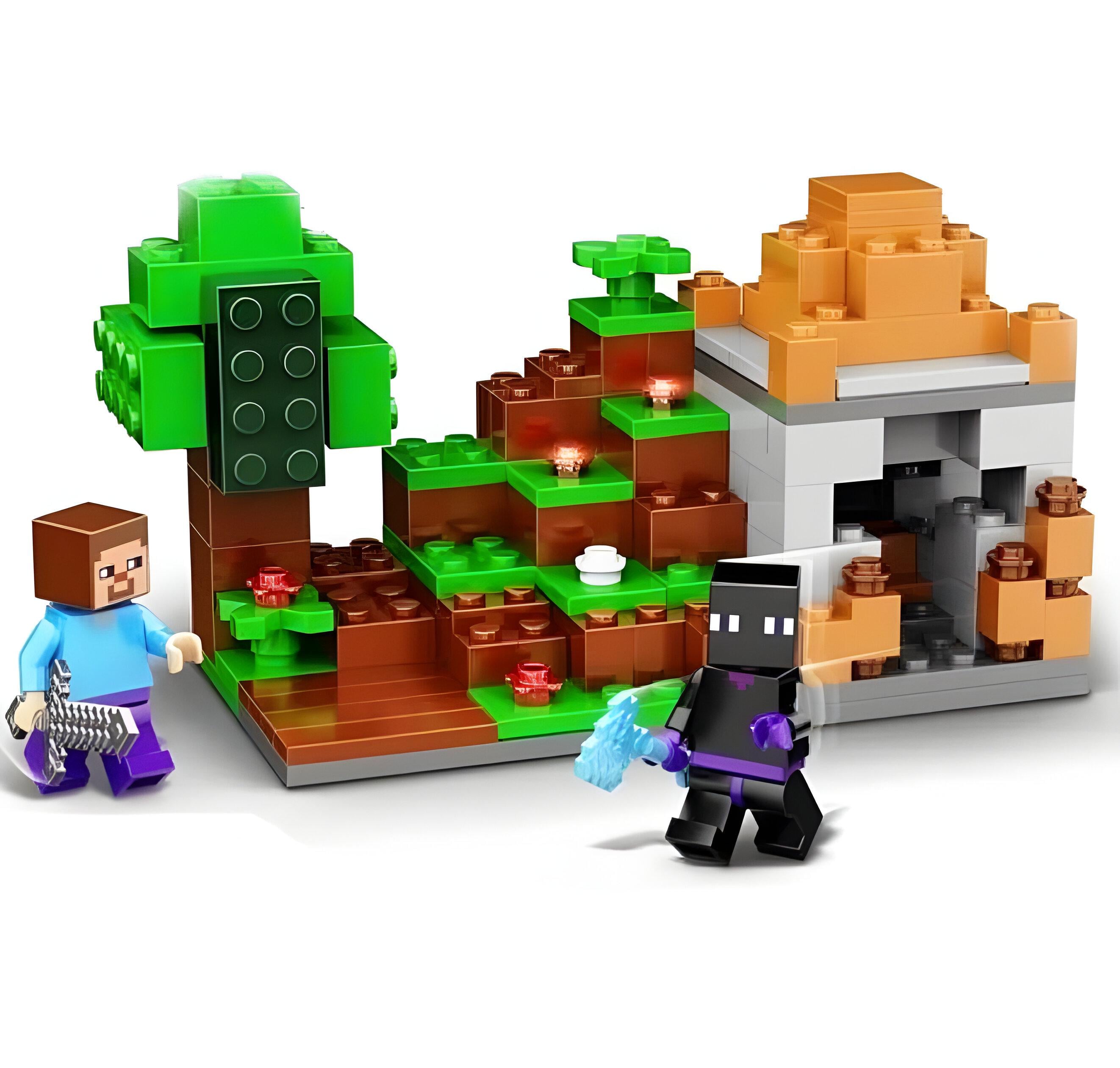 Конструктор Minecraft Битва с Эндерменом на 175 дет. (81009) Конструктор Minecraft Битва с Эндерменом на 175 дет. (81009)