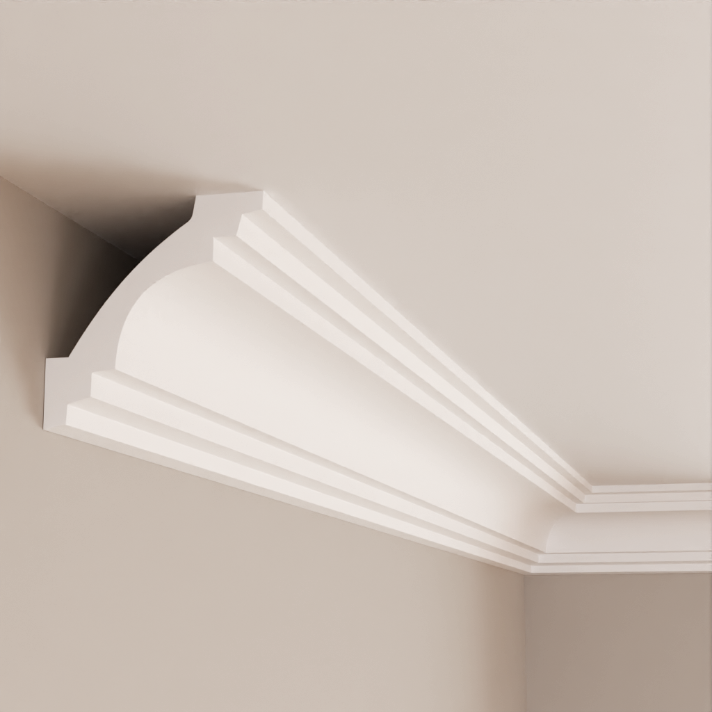 Карниз поліуретановий Gaudi Decor P 203 76x75x2000 мм (25409054)