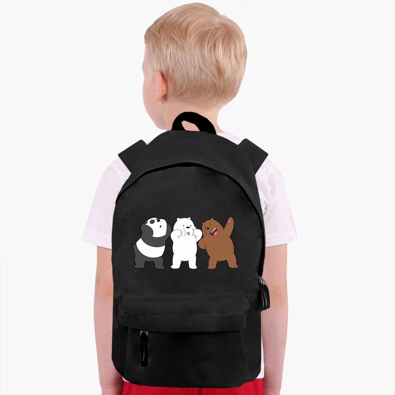 Рюкзак детский We Bare Bears Черный (9263-2667-BK) - фото 3 Рюкзак детский We Bare Bears Черный (9263-2667-BK) - фото 3