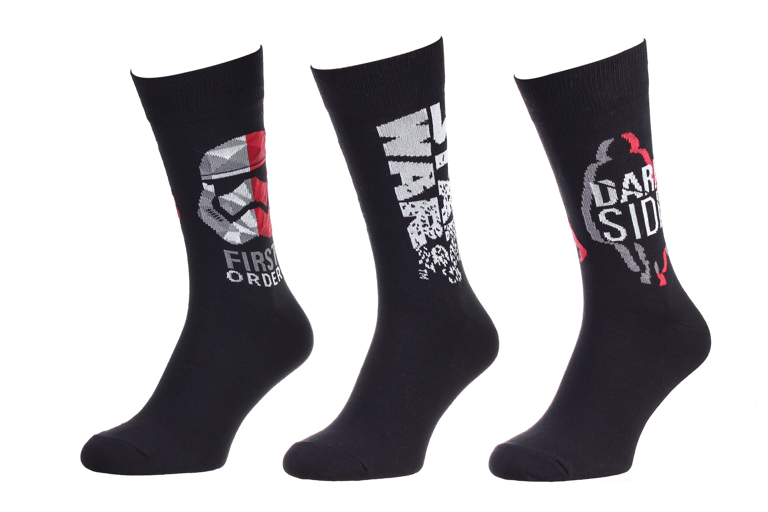 Носки Star Wars Socks 3 пары 40-46 Black (93153462-1)