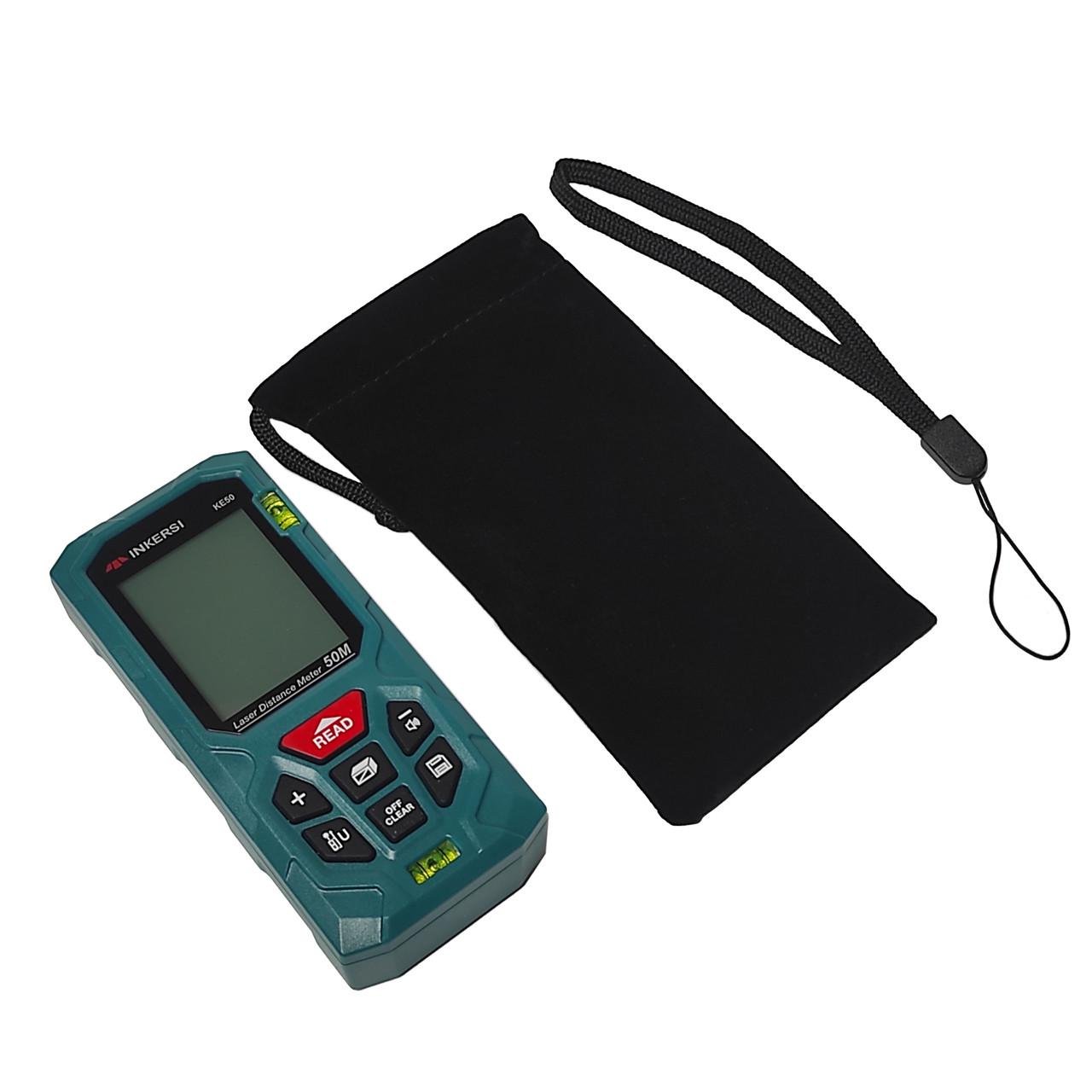 Дальномер лазерный Inkersi KE50 для измерения длины/площади/объема (2538737985) - фото 5 Дальномер лазерный Inkersi KE50 для измерения длины/площади/объема (2538737985) - фото 5