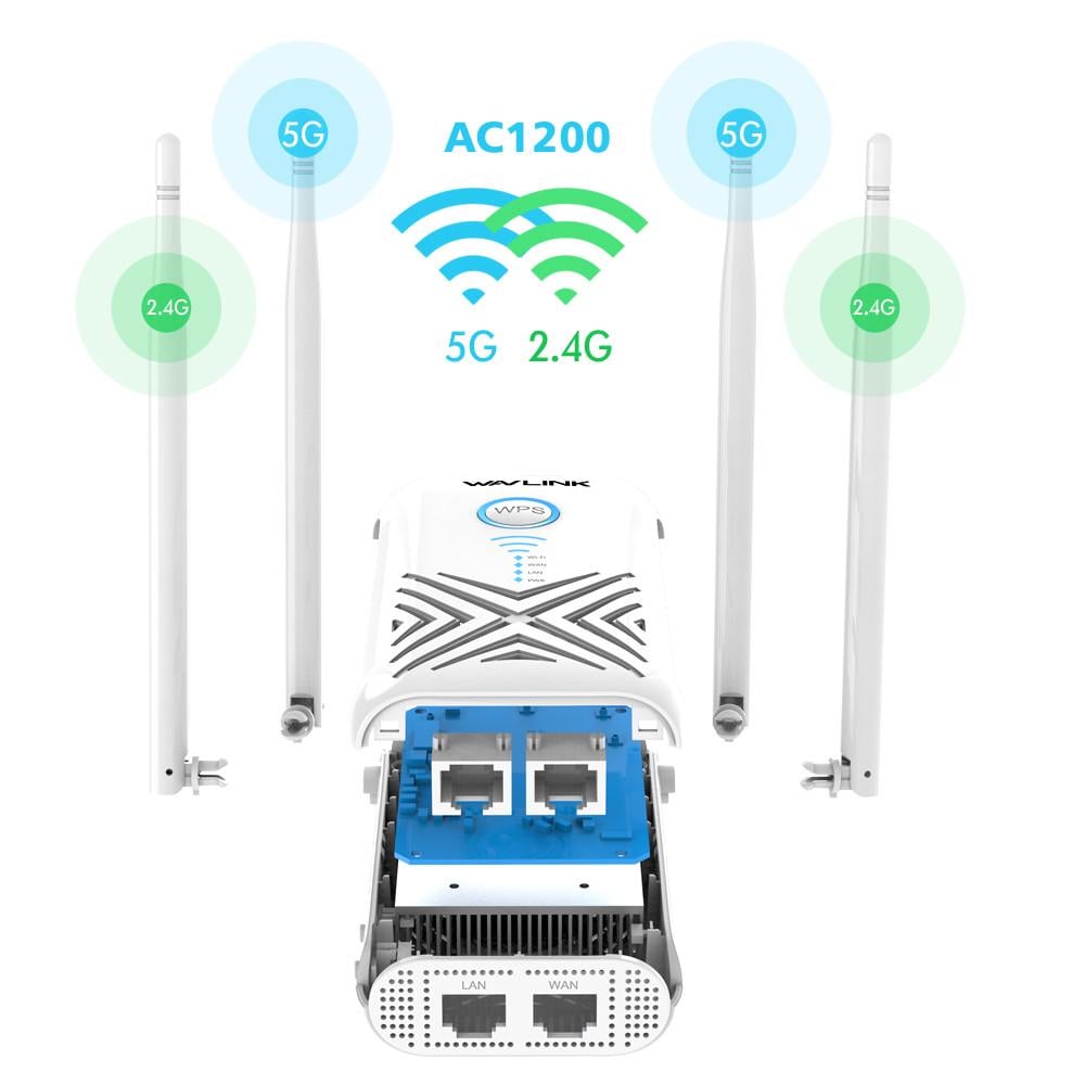 Репитер Wavlink AC1200 AERIAL X Gigabit wi-fi 2,4/5,8 Ггц (73749831) - фото 7