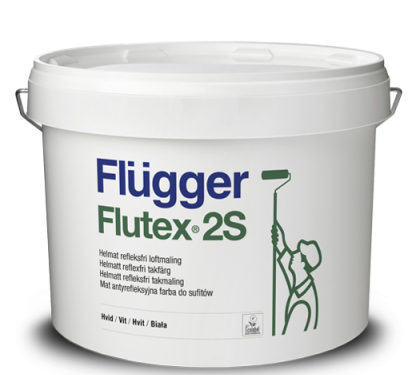 Фарба інтер'єрна Flugger Flutex 2S глибоко-матовий 3 л (21782) - фото 1