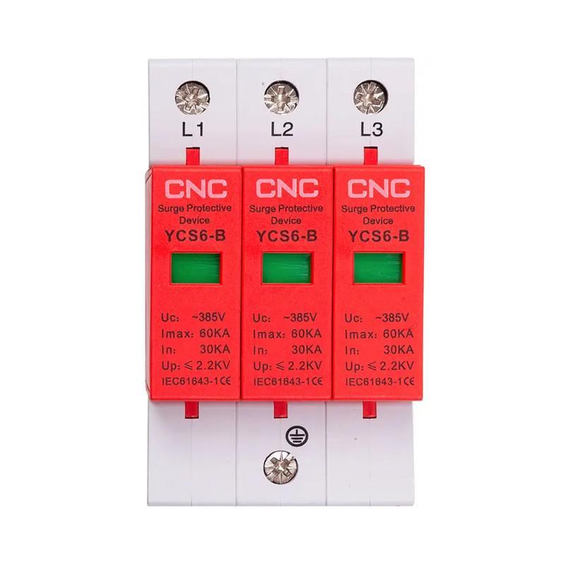 Ограничитель перенапряжения CNC YCS6-B 3P 60кА 385В (Б00033460)