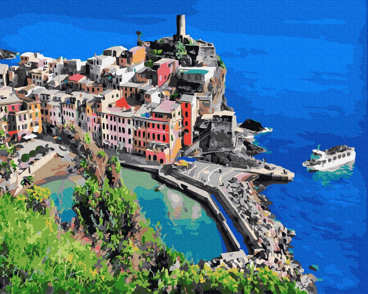 Картина за номерами Brushme Вечірня площа Венеції 40х50 см GX32268