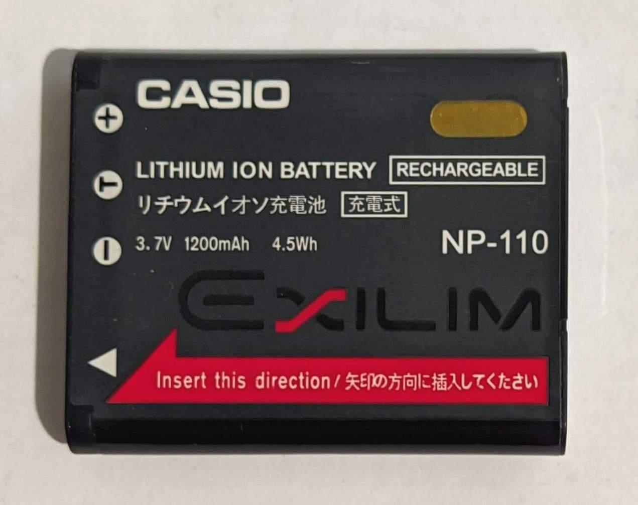 ᐉ Аккумулятор для Casio NP110 1200 mAh (000042677)