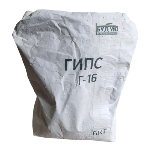 Гипс Г-16 модифицированный мешок 5 кг (29633749)
