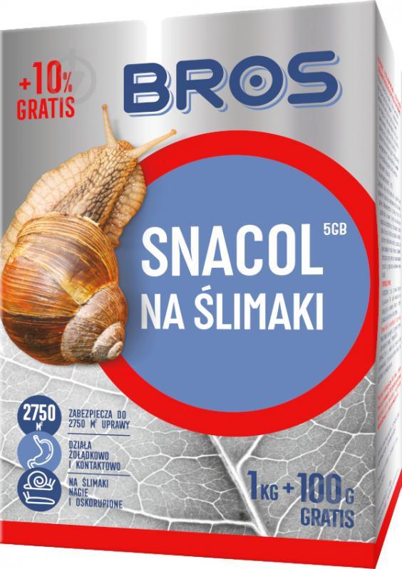 Засіб від слимаків Bros Snacol 1 кг + 100 г (22583)