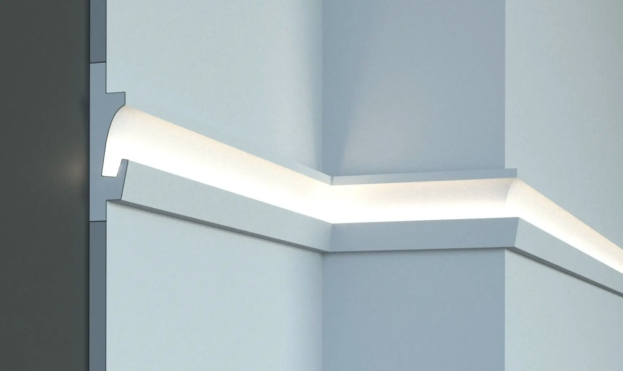 Карниз для LED освещения серия D Tesori KD 401 1150 мм (2328230552)