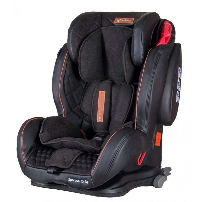 Автокресло Coletto Sportivo Only 1-2-3 группа 9-36 кг с системой Isofix и SPS Черный (Sportivo Only-4)