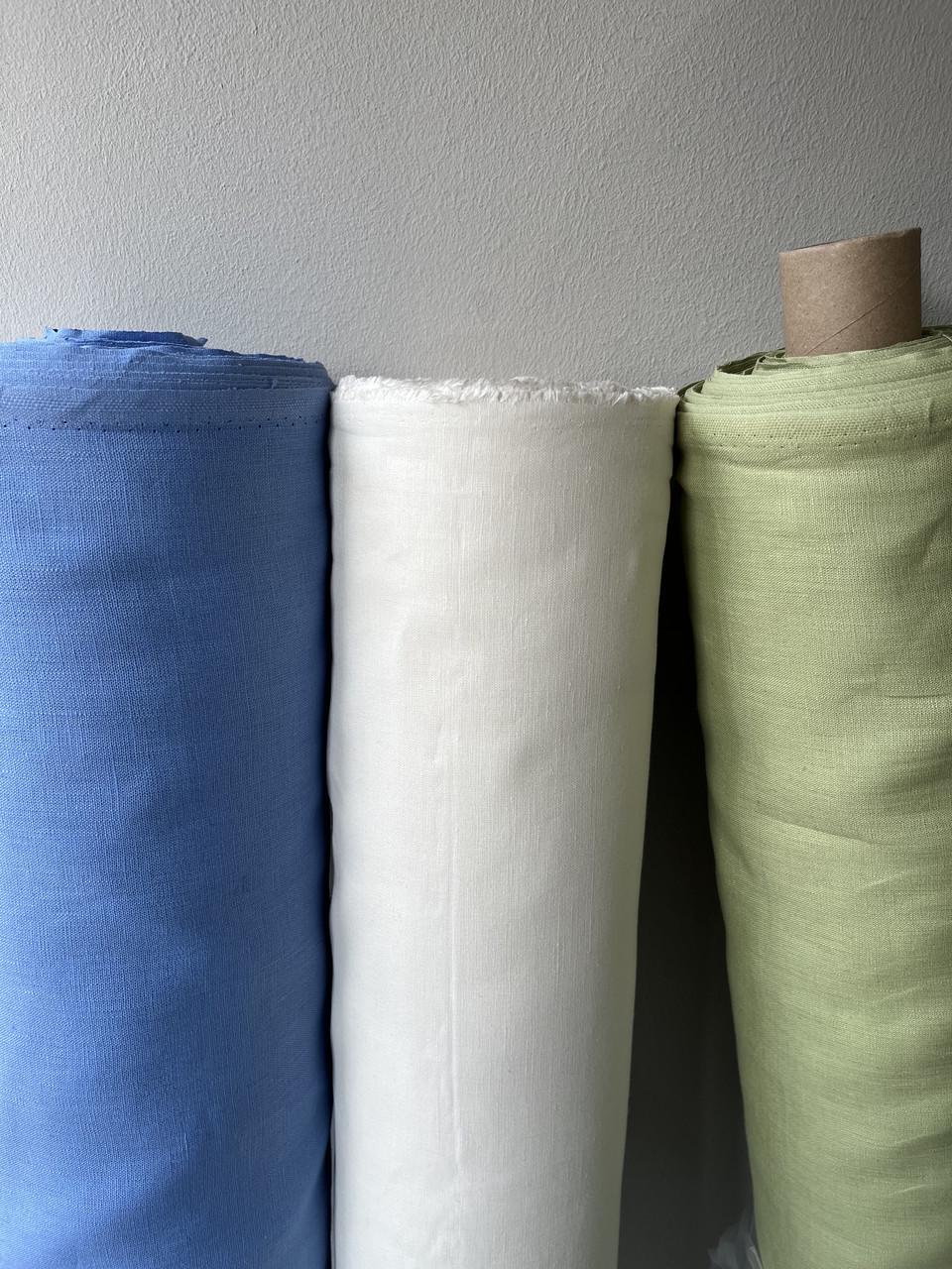 Тканина LINEN PLUS 52% льону та 48% бавовни 143 см 1403 Молочний - фото 6 Тканина LINEN PLUS 52% льону та 48% бавовни 143 см 1403 Молочний - фото 6